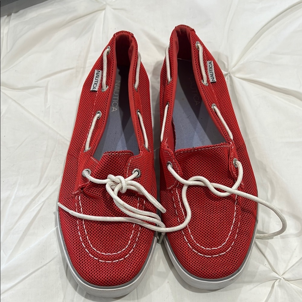 Nautica Women's Red Boat Shoes